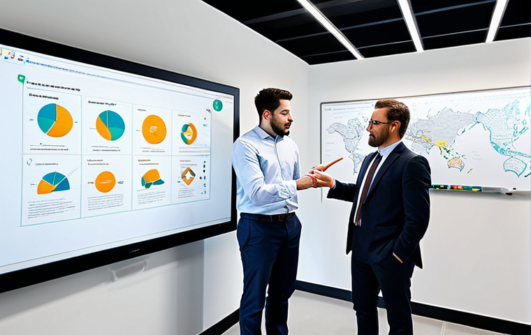 A diverse team of professional individuals, including an engineer, a designer, and a sociologist, fully clothed in modest business attire, are actively collaborating around a large interactive digital whiteboard in a bright, modern office space. They are pointing at complex diagrams and data visualizations, engaged in a vibrant discussion, fostering synergy and a shared vision. The environment is clean and organized, with natural light. perfect anatomy, correct proportions, natural pose, well-formed hands, proper finger count, professional photography, high quality, safe for work, appropriate content, family-friendly.
